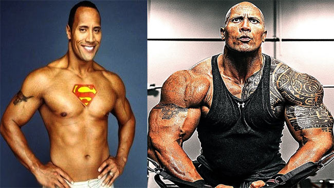 Mỗi ngày The Rock nạp vào cơ thể khoảng hơn 5000 calories, trong đó có tới 5kg thịt.