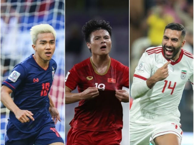 Siêu phẩm Asian Cup: Quang Hải được vinh danh, Việt Nam 2 lần ”làm nền”
