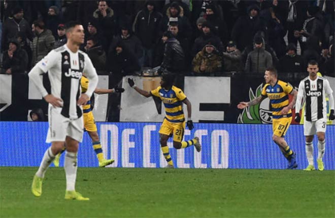 Juventus - Parma: Ronaldo chói sáng, sai lầm phút 90+3 - 1