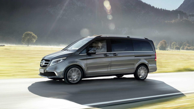 Mercedes-Benz giới thiệu V-CLass 2019 bản nâng cấp với hộp số tự động 9 cấp - 2