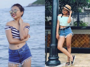 Thời trang - 16 tuổi: Phương Mỹ Chi ngày càng sành điệu với áo croptop, quần te tua