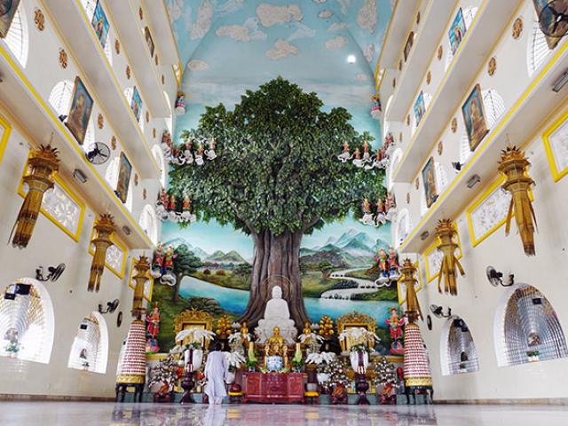 Ngôi chùa có bức phù điêu cây bồ đề nổi lớn nhất Việt Nam ở Sài Gòn