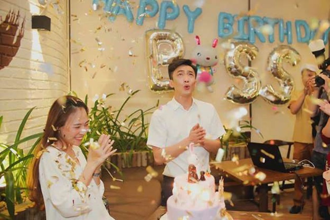 Những dịp sinh nhật với những điều bất ngờ cũng được Cường Đô La dành cho Thu Trang.