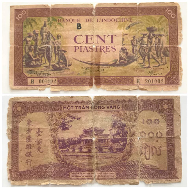 Những năm cuối thế kỷ 19, đầu thế kỷ 20, ở Việt Nam có 3 loại đơn vị cùng lưu hành một lúc gồm: Quan tiền (tiền đồng, tiền xu); Peso Mexico và đồng bạc Đông Dương. Tuy nhiên, không lâu sau đó đồng Đông Dương chiếm lĩnh vị trí số 1 về lưu hành và trở thành đồng tiền chính tại Việt Nam lúc bấy giờ.