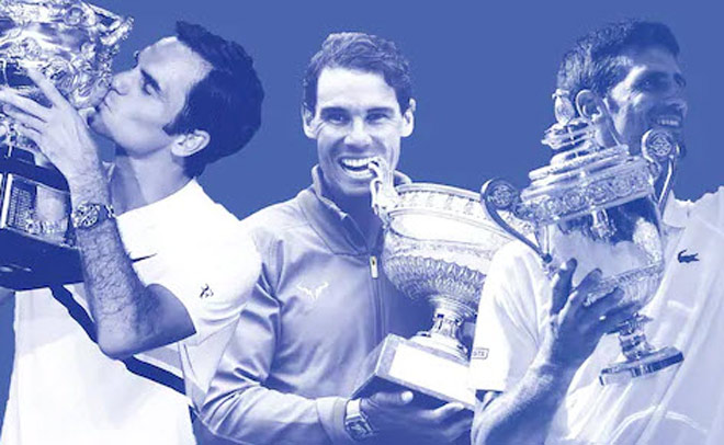 Tìm SAO vĩ đại nhất tennis: Federer-Nadal-Djokovic nhận &#34;gáo nước lạnh&#34; - 1