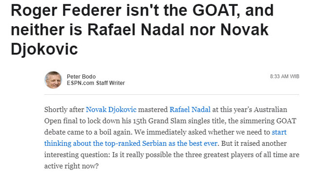 Tìm SAO vĩ đại nhất tennis: Federer-Nadal-Djokovic nhận &#34;gáo nước lạnh&#34; - 2