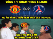 Tranh vui - Thua choáng váng PSG, MU nhận &quot;cơn mưa ảnh chế&quot; trên mạng xã hội