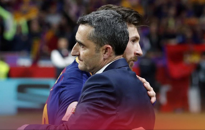 Barca gia hạn với HLV Valverde: Cùng Messi mộng bá chủ Champions League - 2