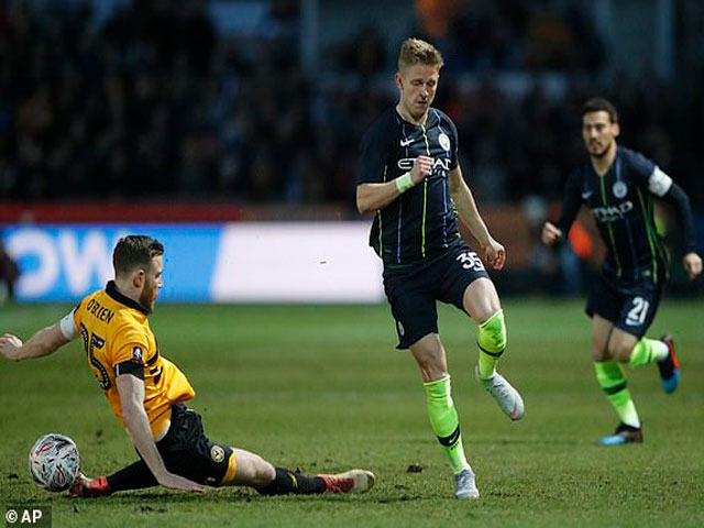 Trực tiếp Newport County - Man City: Gundogan ấn định tỉ số trận đấu (KT)