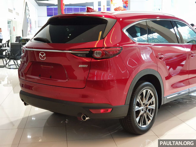 Mazda lần đầu giới thiệu chiếc CX-8 tại Malaysia với 4 phiên bản và 2 cấu hình động cơ - 10