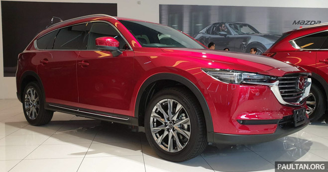 Mazda lần đầu giới thiệu chiếc CX-8 tại Malaysia với 4 phiên bản và 2 cấu hình động cơ - 11