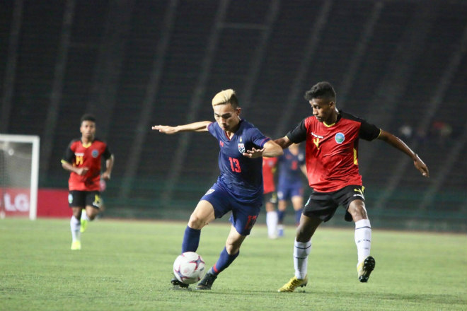 U22 Thái Lan - U22 Timor Leste: Phút lóe sáng xé toang &#34;tường thép&#34; - 1