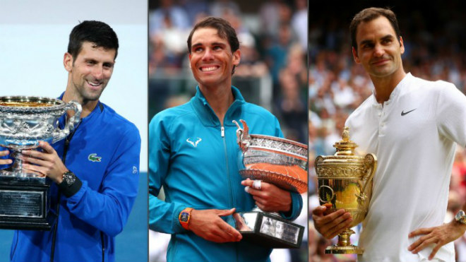 “Vua Grand Slam”: Mỹ nữ nhiều chồng tin Djokovic sẽ hạ bệ Federer, Nadal - 1