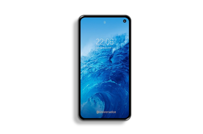 Hé lộ poster Galaxy S10e vàng, đè bẹp iPhone Xr bản gold - 2