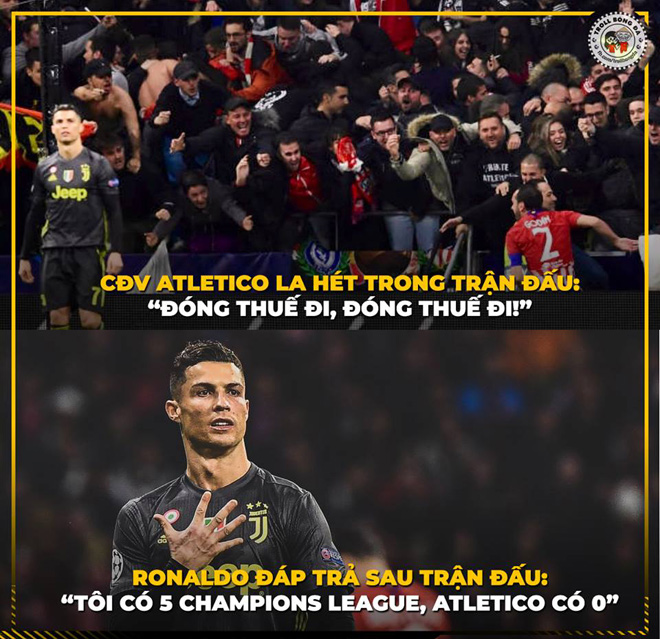 Juventus thua thảm, Ronaldo bị cư dân mạng chế ảnh &#34;chế giễu&#34; - 6