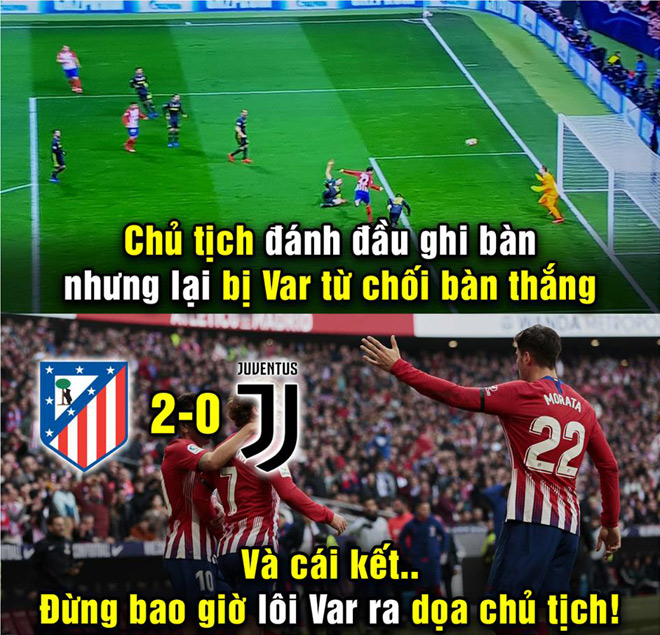 Juventus thua thảm, Ronaldo bị cư dân mạng chế ảnh &#34;chế giễu&#34; - 4