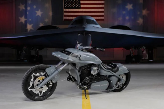 Tò mò chiếc môtô mang tên “Bóng ma” của quân đội Mỹ - 1