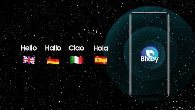Trợ lý ảo của Samsung trên Galaxy S10, S10+ hỗ trợ thêm 4 ngôn ngữ mới - 1