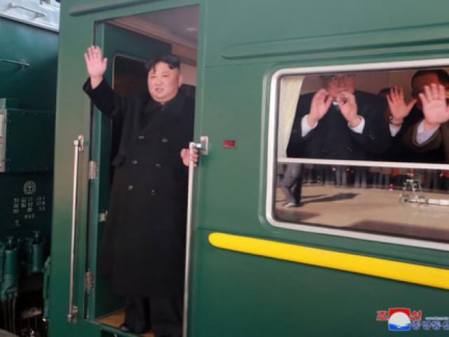 Triều Tiên xác nhận ông Kim Jong Un đã lên tàu sang Việt Nam