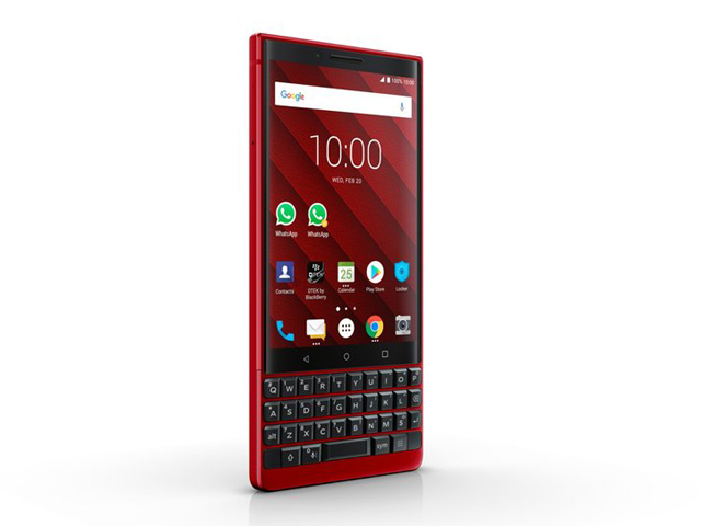 BlackBerry Key2 đỏ "ăn đứt" Galaxy S9+ vang đỏ