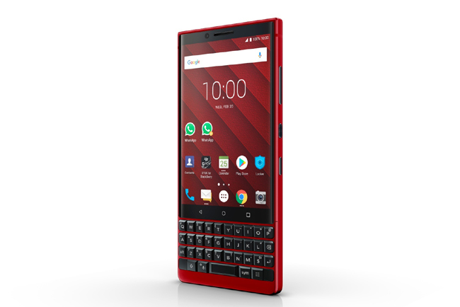 BlackBerry Key2 đỏ &#34;ăn đứt&#34; Galaxy S9+ vang đỏ - 1