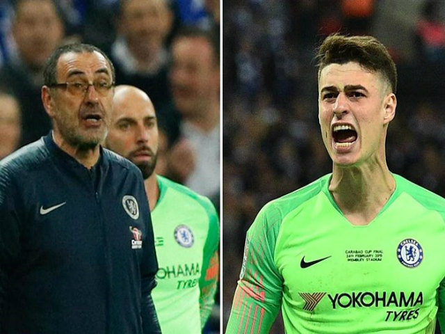 Thủ môn Chelsea ”bật lệnh” HLV Sarri: CHÍNH THỨC nhận án phạt