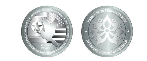 9h sáng mai 27/2, chính thức phát hành đồng xu bạc kỷ niệm Hội nghị thượng đỉnh Mỹ - Triều - 1