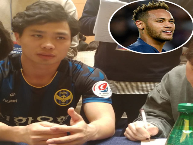 Công Phượng 1m68 sắp trổ tài ở Hàn Quốc: Học Neymar ra biển lớn