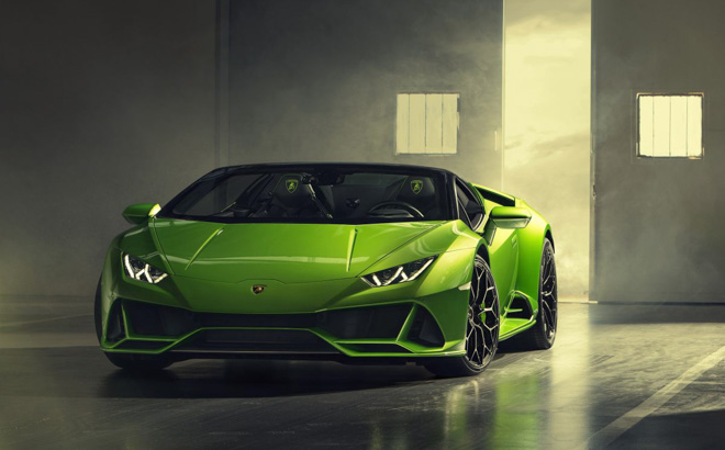 Xem trước Lamborghini Huracan EVO bản mui trần sắp được giới thiệu tại Geneva Motor Show 2019 - 1