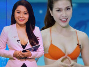 Giải trí - Nữ MC thể thao người khoe vòng một, kẻ diện bikini lên sóng