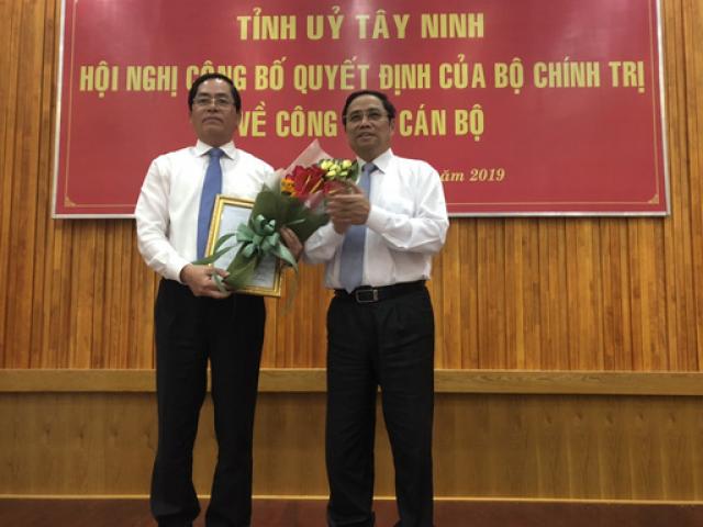 Ông Phạm Viết Thanh giữ chức Bí thư Tỉnh ủy Tây Ninh