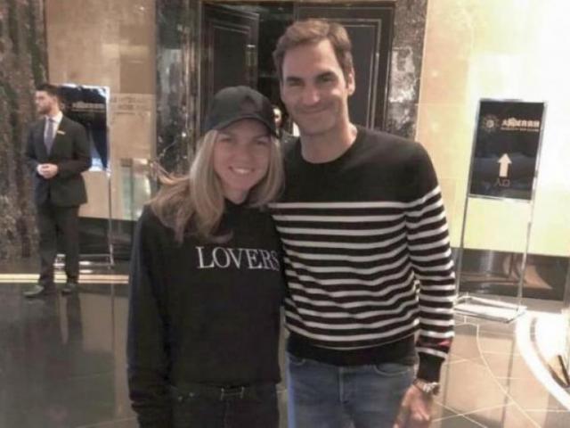 ”Độc chiếm” Federer trên đảo: Kiều nữ Halep nói điều khiến fan ngã ngửa