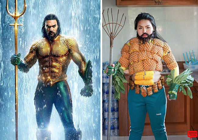 Aquaman phiên bản lỗi.