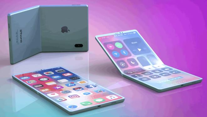 Galaxy Fold sắp bán ra rồi, Apple vẫn loay hoay với bằng sáng chế iPhone gập lại - 1