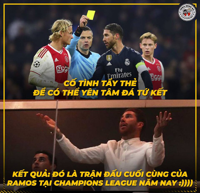 Anti fan hả hê khi Real Madrid bị &#34;hạ bệ&#34; tại cúp C1 - 2