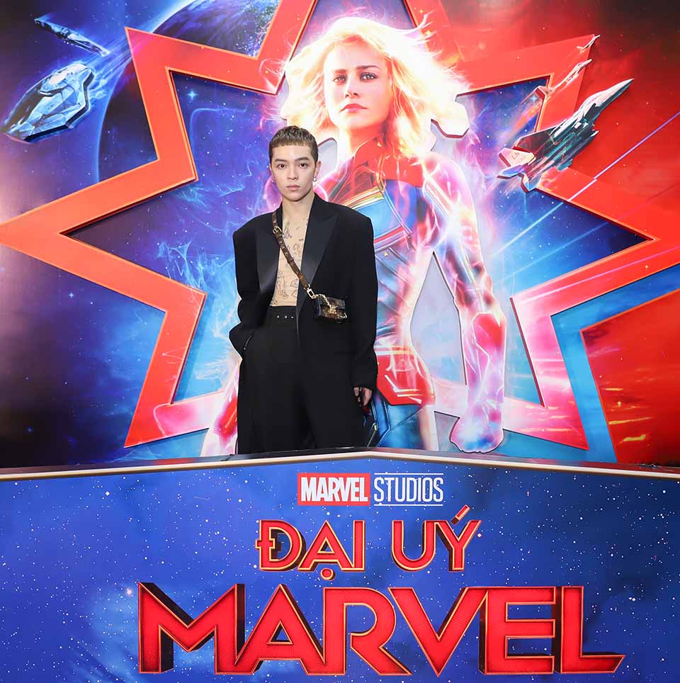 Dàn sao Việt tham dự buổi công chiếu sớm bom tấn &#34;Đại Úy Marvel&#34; - 8