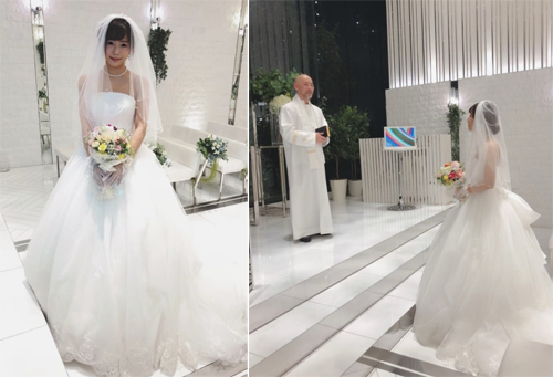 Ngôi sao Nhật Bản gây sốc khi làm đám cưới không có chú rể - 1