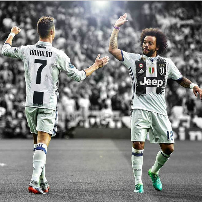 Real thua thảm, vợ đẹp Marcelo báo tin mừng cho Juventus - Ronaldo - 2