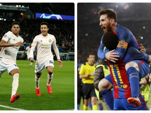 MU lội ngược dòng loại PSG: Có ấn tượng bằng Barcelona của Messi?