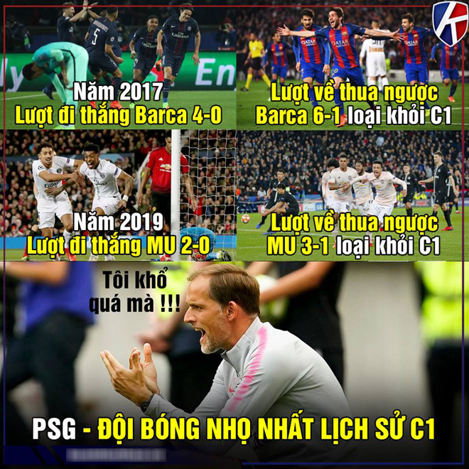 Mạng xã hội ngập tràn ảnh chế &#34;chế giễu&#34; PSG sau khi để thua MU - 4