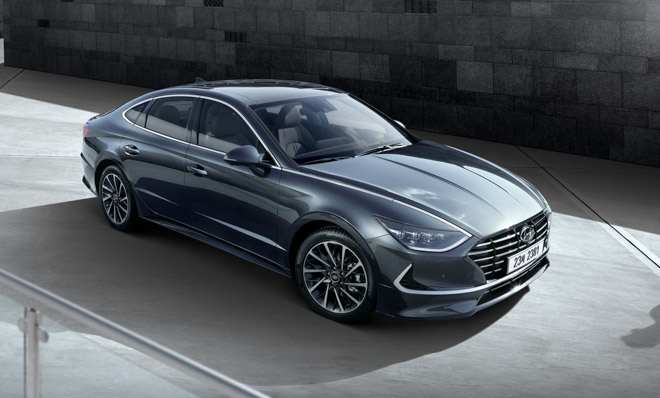 Hyundai Sonata 2020 ra mắt với diện mạo hoàn toàn mới, nội thất như xe Đức - 1