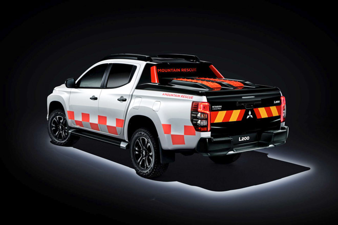 Mitsubishi trưng bày Triton 2019 phiên bản cứu hộ &#34;Mountain Rescue&#34; tại GMS 2019 - 8