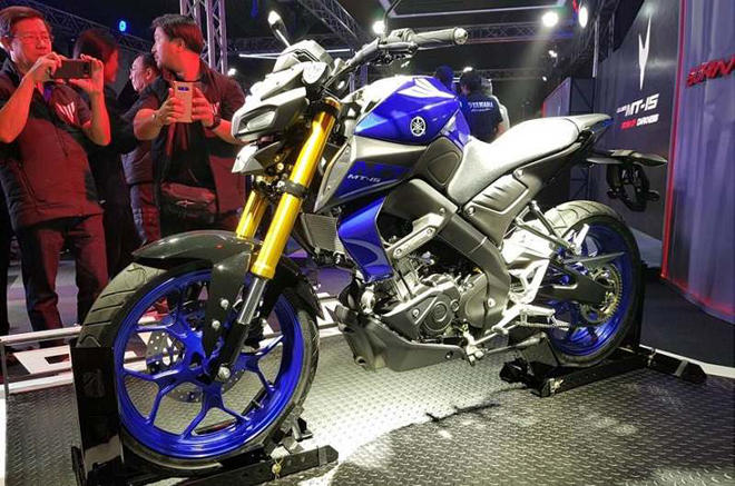 Naked bike Yamaha MT-15 2019 cập bến thị trường Việt, giục phái mạnh &#34;xuống tiền&#34; - 1