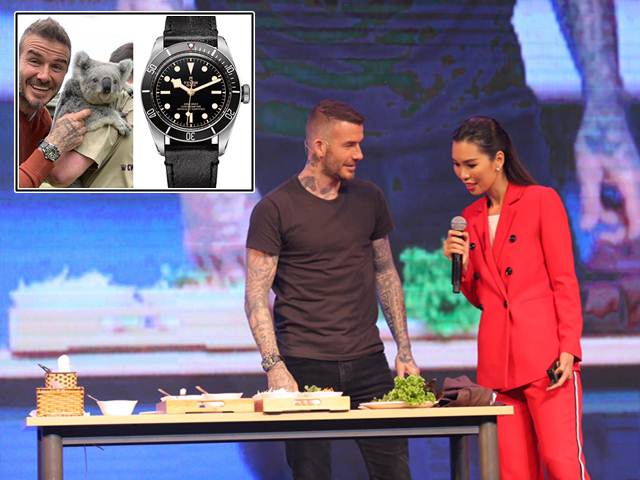 Hé lộ về chiếc đồng hồ David Beckham đeo khi tới Việt Nam
