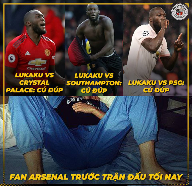 Có Lukaku, fan MU tự tin đội nhà sẽ đánh bại Arsenal - 1