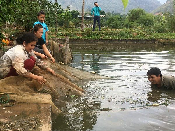 Nơi rừng không mông quạnh, lão nông nuôi cá bằng cỏ, lá... - 2