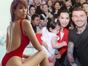 Đời sống Showbiz - Vẻ gợi cảm của người đẹp bế con đi gặp David Beckham ở Sài Gòn