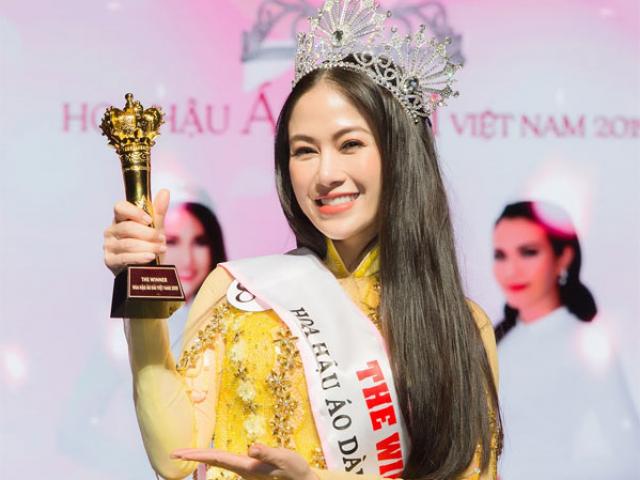 Giọng ca xứ Thanh đoạt Hoa hậu Áo dài Việt Nam
