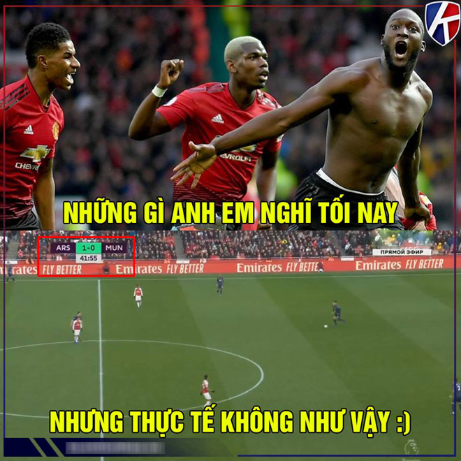 MU đại bại trước Arsenal, fan kéo nhau &#34;bơi vào hang&#34; - 6