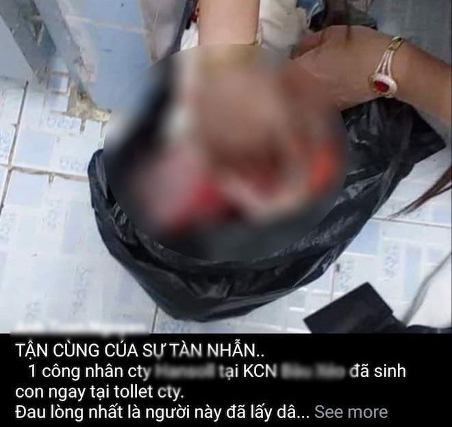 Đồng Nai: Em bé sơ sinh bị bỏ trong túi nylon ở khu công nghiệp - 1